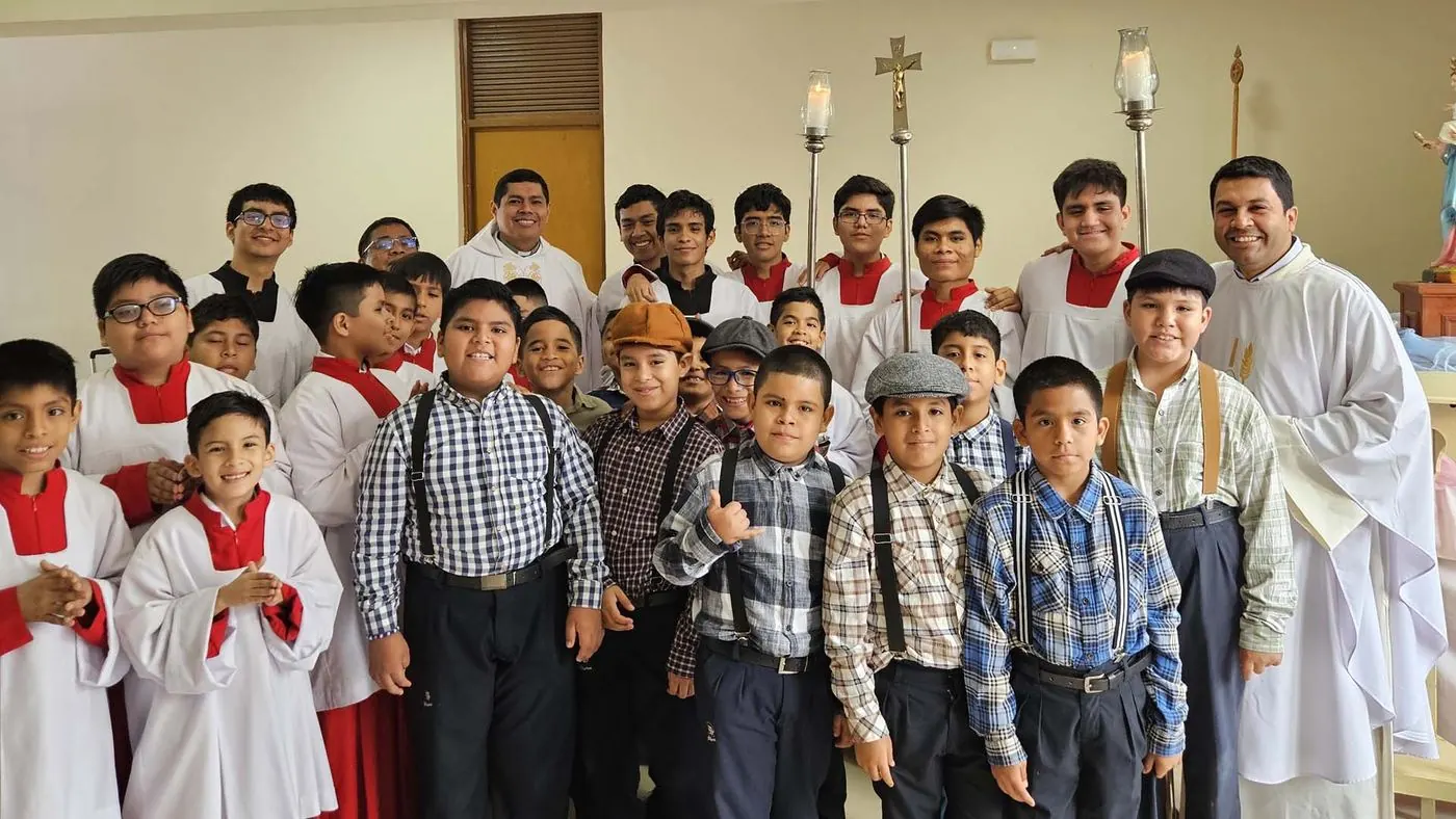 Monaguillos — actividad de Don Bosco – Piura