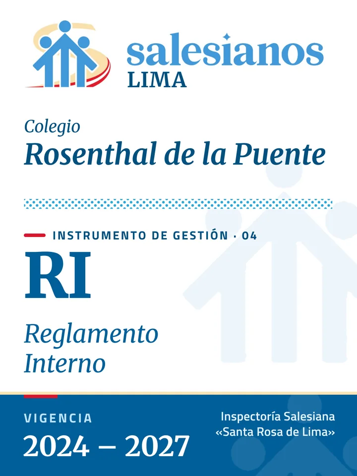 Portada del Reglamento Interno (RI) — Rosenthal de la Puente – Lima, vigencia 2026